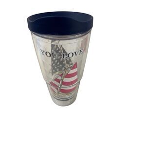 Tervis Simply Southern travel tumbler cup lid 24oz Sailboats